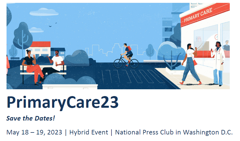 Excited to share this news 👇 Make plans to join <a href="/PC4America/">Primary Care for America</a> for a robust discussion about the value of primary care to patients and communities.