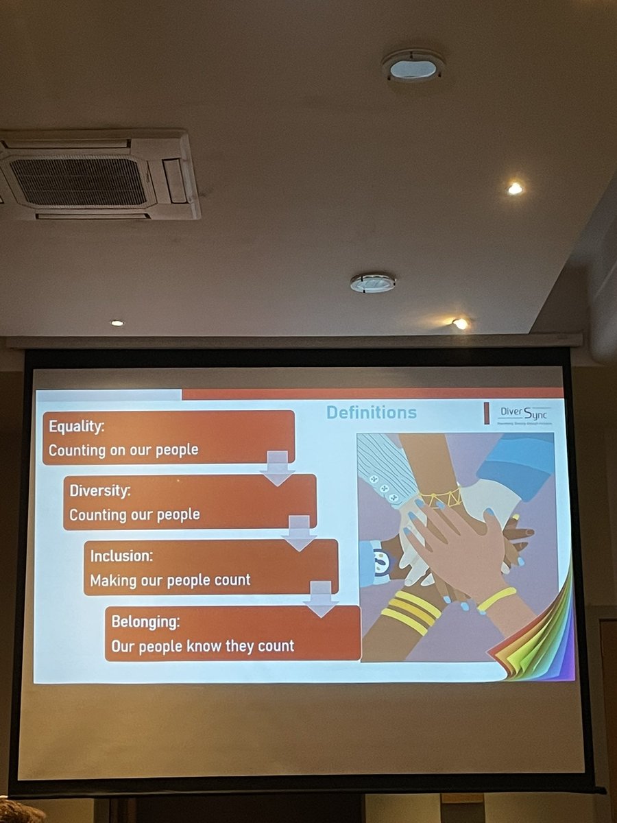 Incredibly powerful session by inclusion thought leader Jiten Patel &amp; a reminder that “Belonging is about knowing I matter” how are you creating belonging for your teams &amp; creating Allies in the org? #cmpconference #inclusion