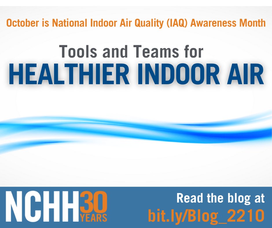 Breathe easy! Read all about our new #IAQ tools from the first year of our <a href="/EPA/">U.S. EPA</a> projects—and meet the local-/state-level grantees we'll work with over the next—in "Tools and Teams for Healthier Indoor Air" at bit.ly/Blog_2210! 

#IndoorAir #PublicHealth #HealthyHomes #Blog