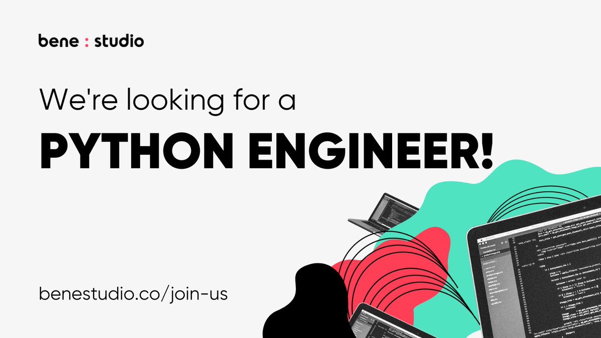 Are you ready to have a *real* impact and be part of a supportive team? 🚀 Python engineers of Hungary, it's your chance to apply and join us! To see what we have to offer, check out our opening at benestudio.co/join-us/python… 🔗 #pythonprogramming #techjobs #itjobs
