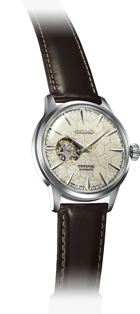 TempusShop's tweet photo. Une montre est toujours un cadeau réussi... surtout avec les pépites disponibles chez Seiko 

Seiko présage SSA409J1 star bar "honeycomb" édition limitée de 2020. https://t.co/zGHQk7CFjS
