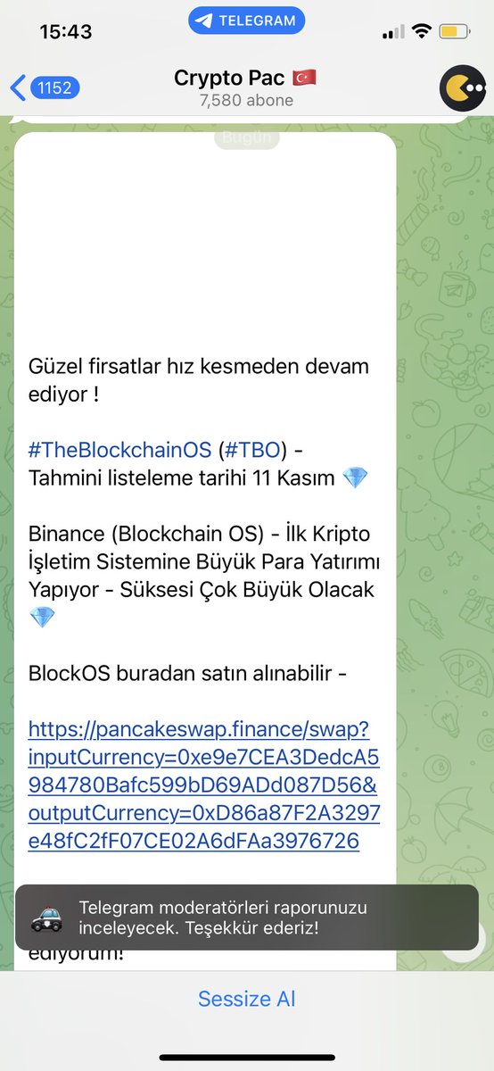 CorciaOf's tweet photo. Arkadaşlar bu adama inanmayın. Dolandırıcı ve scam coin paylaşıyor aynısını $blf ile de yaptı . Şimdi $tbo da yapıyor #cryptopac ve #cryptoleon #dolandırıcı #coin #tbo #TheBlockchainOS https://t.co/aUgyBfbk3B