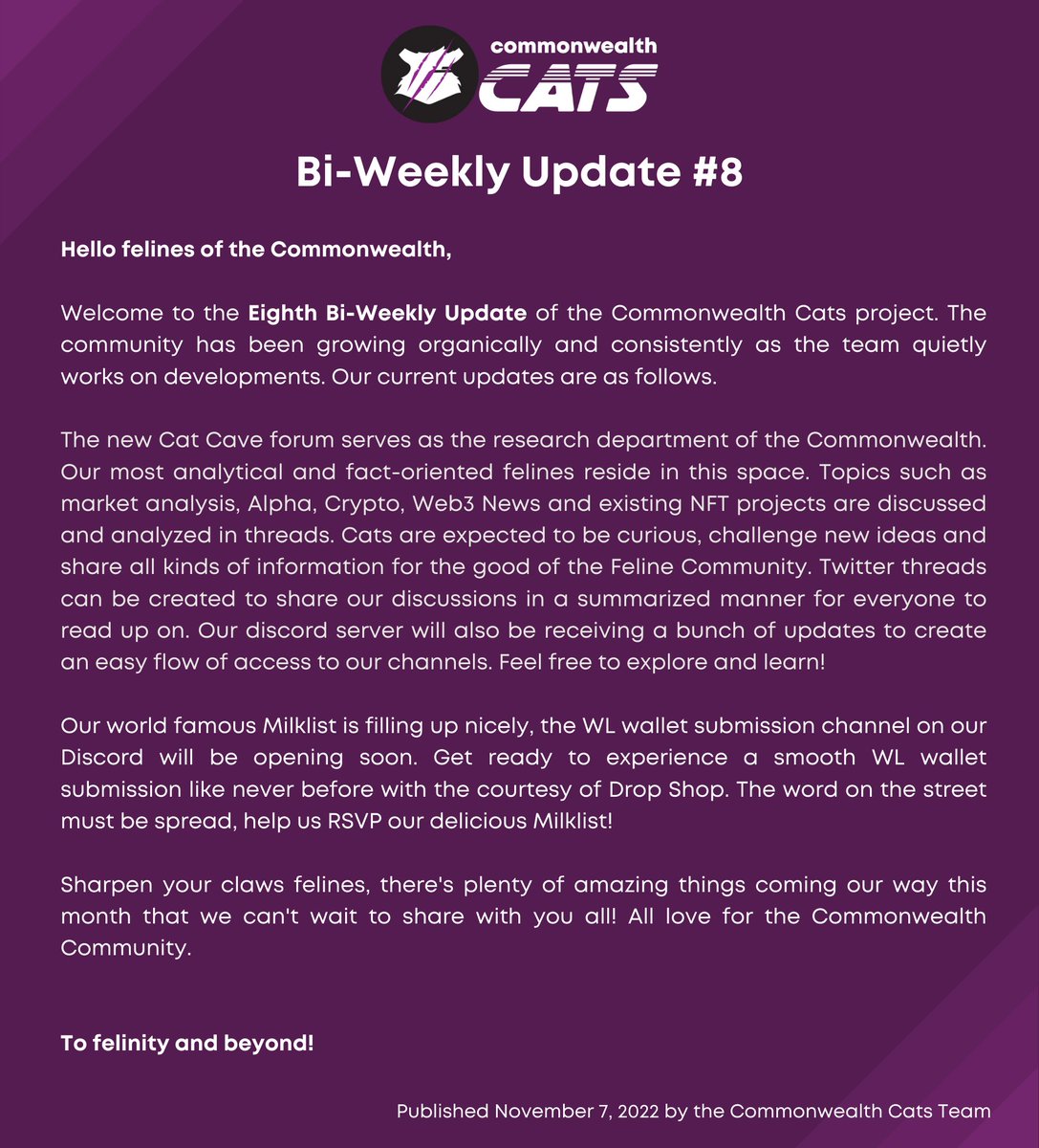 Commonwealth Cats tweet media