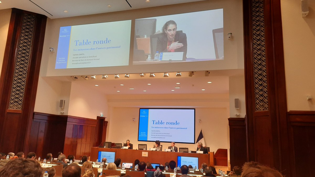 Aujourd'hui les journées notariales du patrimoine #patrimoine #fiscal