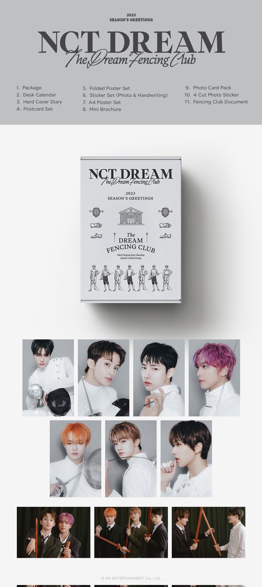 san on Twitter "NCT DREAM SEASON'S GREETINGS 2023 TINGI Outbox 100
