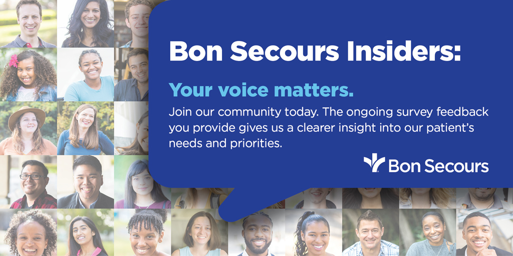 Bon Secours on Twitter "We need you! Bon Secours Insiders is the