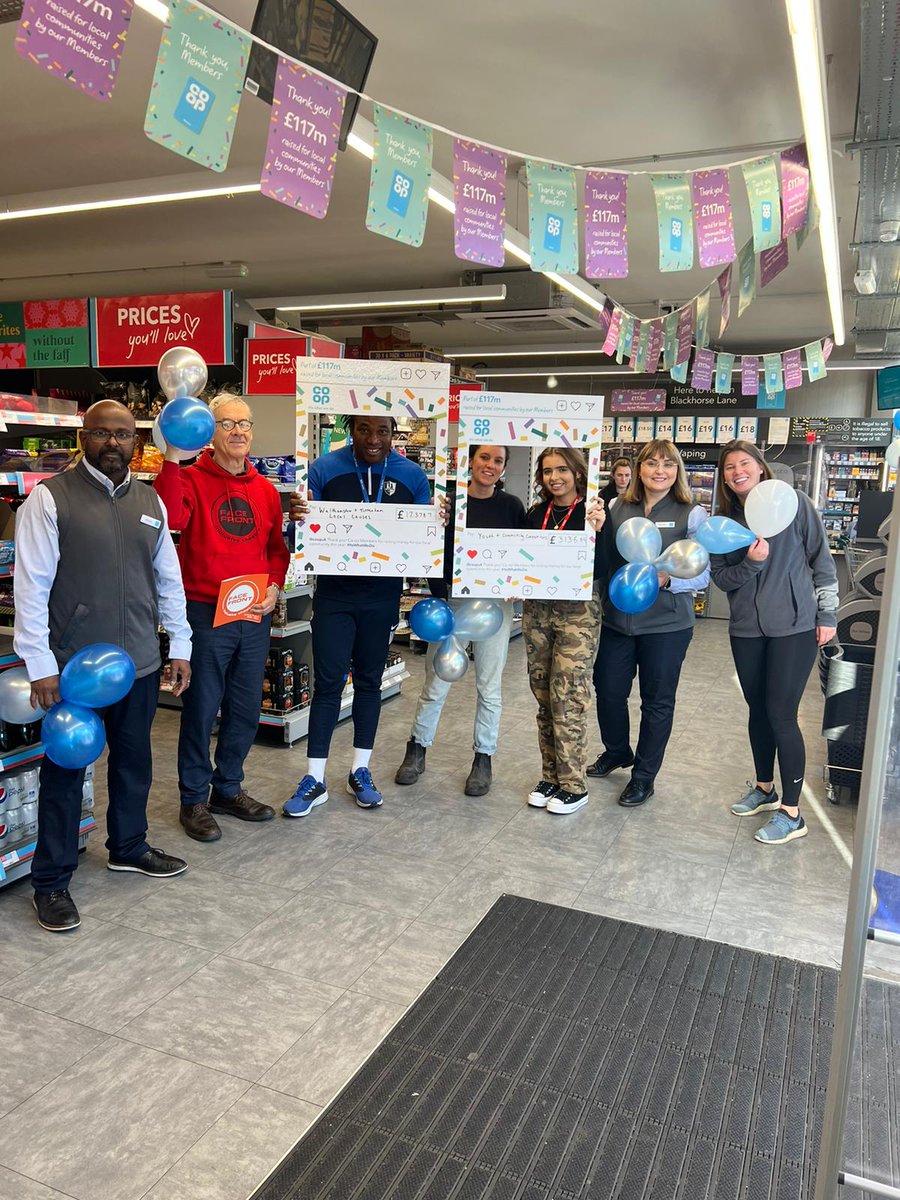 A wonderful payout celebration at the Blackhorse lane Co-op and a big thank you to all our members who have supported <a href="/FaceFrontUK/">Face Front Inclusive Theatre</a> this year! 

#ItsWhatWeDo