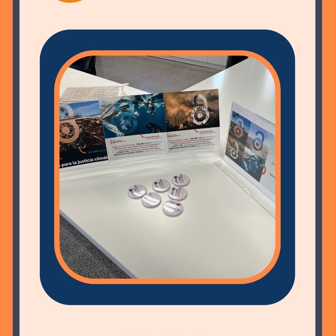 craiURV's tweet image. Centre d&apos;interès al #CRAIVilaseca 🔓

#CiènciaOberta #OAWeek2020