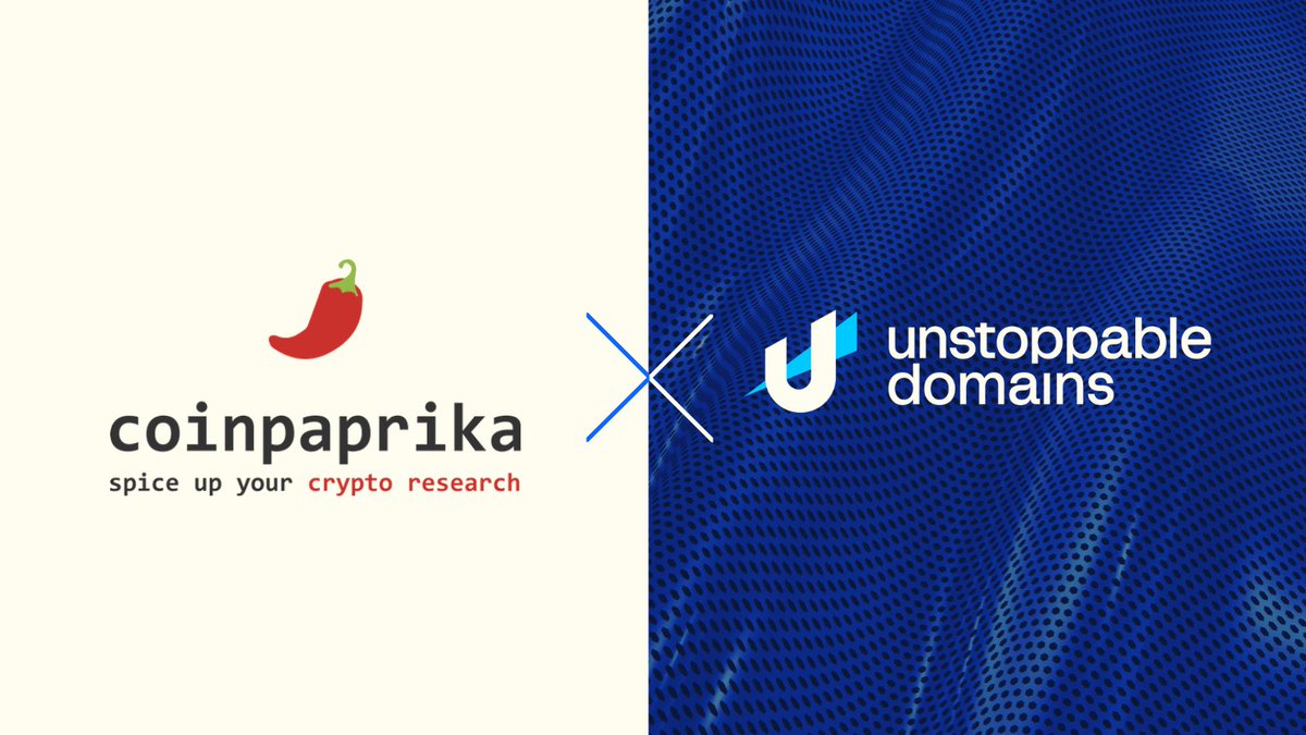 unstoppableweb's tweet image. Discover, store, invest, send &amp;amp; receive crypto in @CoinsOneApp by @coinpaprika! 

Use your Unstoppable Web3 domain to make your crypto transactions easier – no more long, complicated wallet addresses! 

Check it out: coins.coinpaprika.com