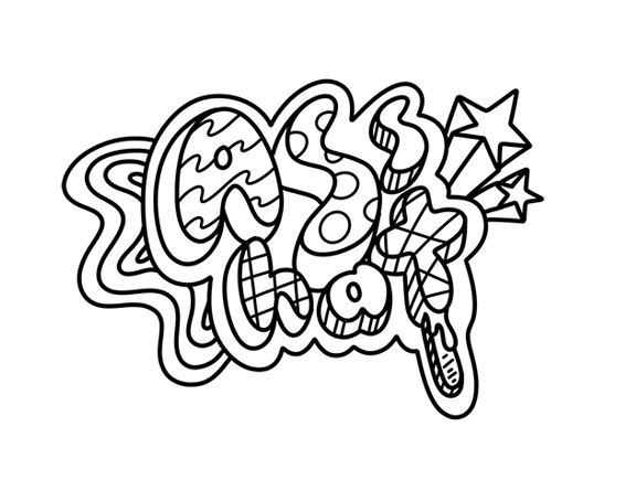 SWCBbyJohnT's tweet photo. Which of these mini sweary coloring design do you like best? https://t.co/6NyGqxpYSr
