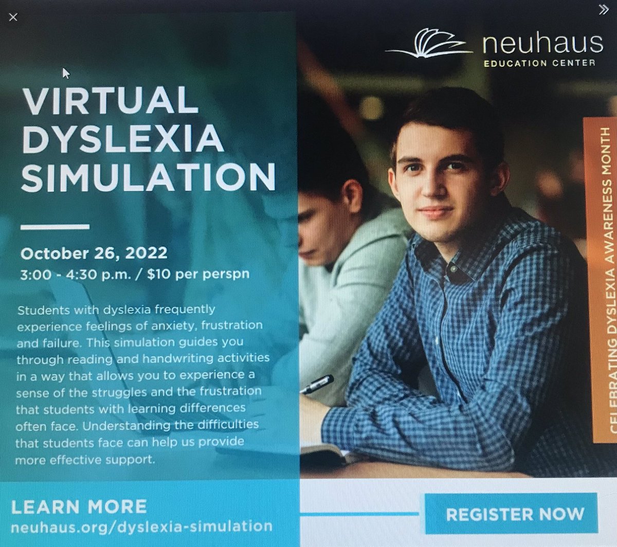 Registered ✅#dyslexia #literacymatters #LiteracyLiberates #LiteracyForAll #DyslexiaAwarenessMonth <a href="/Humble_ElemELA/">Humble ISD Elementary ELA</a> <a href="/FCE_PTO/">Fall Creek PTO</a>