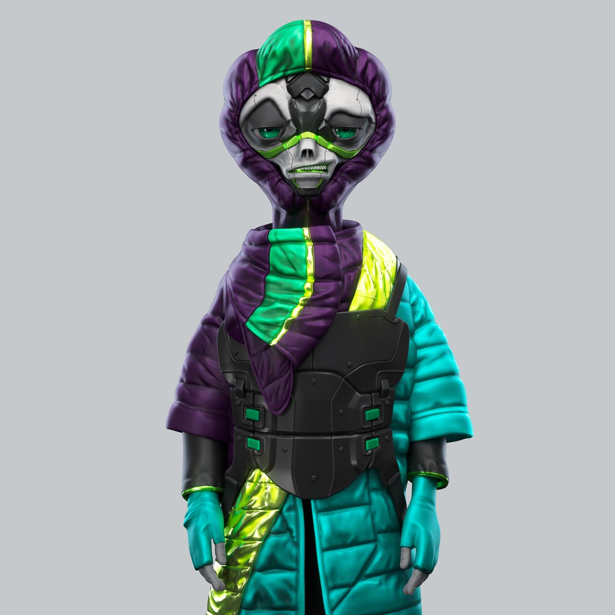 The Yoza - our Engineer - awaits you 👽 Join us 👽 linktr.ee/alphaaliensclub