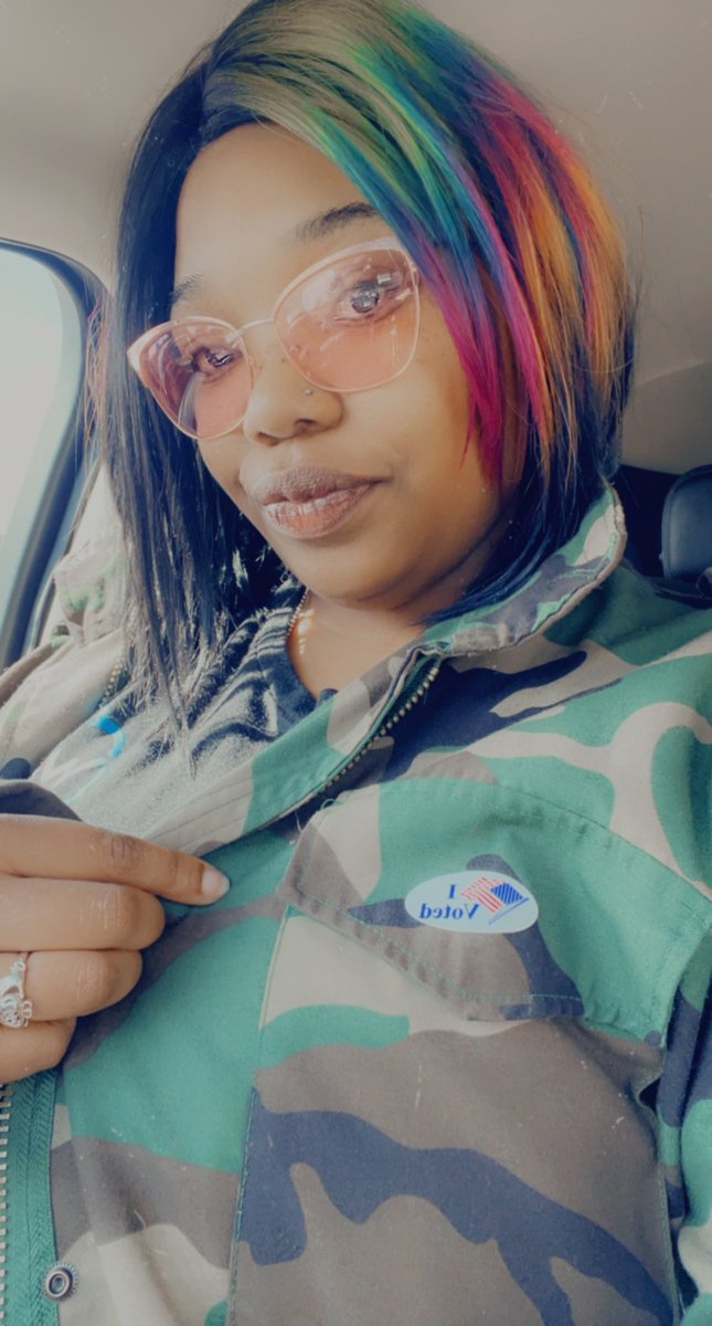 CeeCreateChange's tweet image. Welp, I’ve officially voted for so many wonderful Democratic candidates including…Me! Remember to vote for only one candidate for County Board District 6: Chamille “Cece” Adams! Let’s make history!