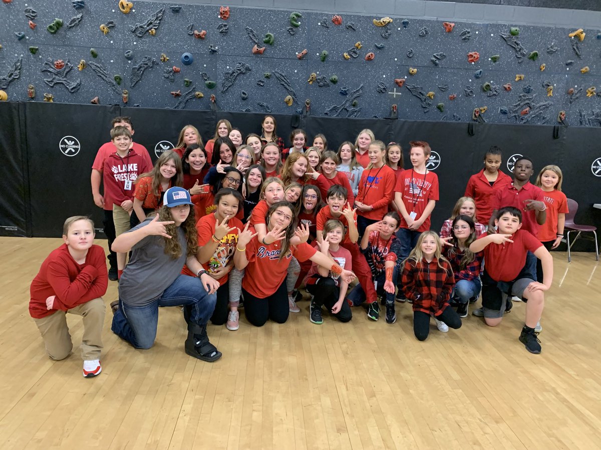 LFMS Red Ribbon Week: Rally in Red Stay Drug Free