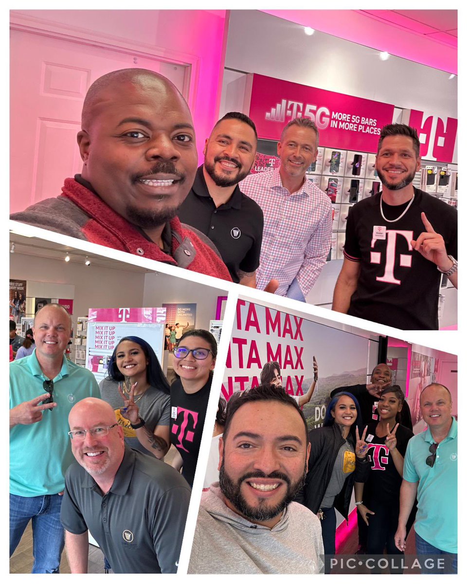 dzepol78's tweet photo. Great visits this week in @WirelessVision @TMobile Atlanta East & West! Ready to crush the holiday season 💥 Thank you for the time 🙌🏼 @SByrneDoyle @aarontubbs_ @JRojas537 @I_Am_Dobbs @RyanShiell https://t.co/ZW7NARo85j