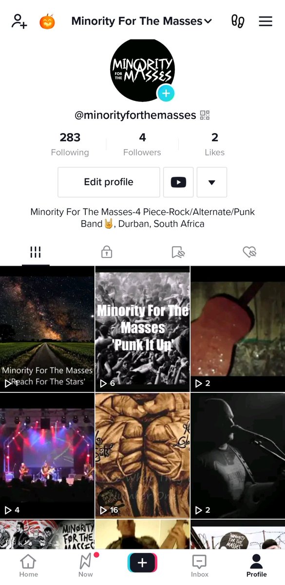 Hi MFTMers- Our newly launched TikTok page. Featuring all our music videos 🤘 
tiktok.com/@minorityforth…
#minorityforthemasses #mftmrocknroll #punk #punkrock #hardrock #alternativerock #rockmusic #rockandroll #heavymetal #metalhead #headbanger #southafricanrock #Tiktok #tiktokviral
