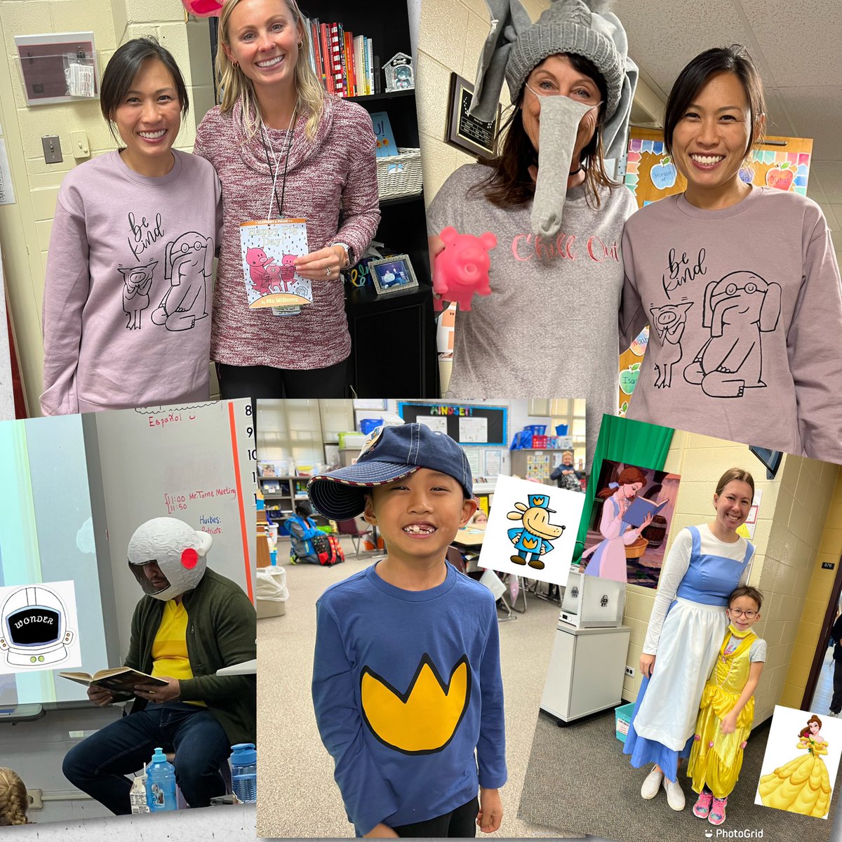Spirit day 3: Book characters! First I found Gerald, then I found Piggie (and a whole bunch of other friends!) <a href="/Beebe1Barrett/">Mrs. Barrett</a> <a href="/MissZoephel/">Brenna Zoephel</a> #BeebeAdventures #PartnersInGrowth