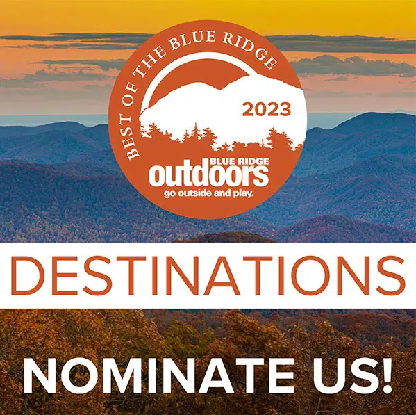 Best of the Blue Ridge Nominations are OPEN! Nominate Roanoke, VA! 
blueridgeoutdoors.com/best-of-the-bl…