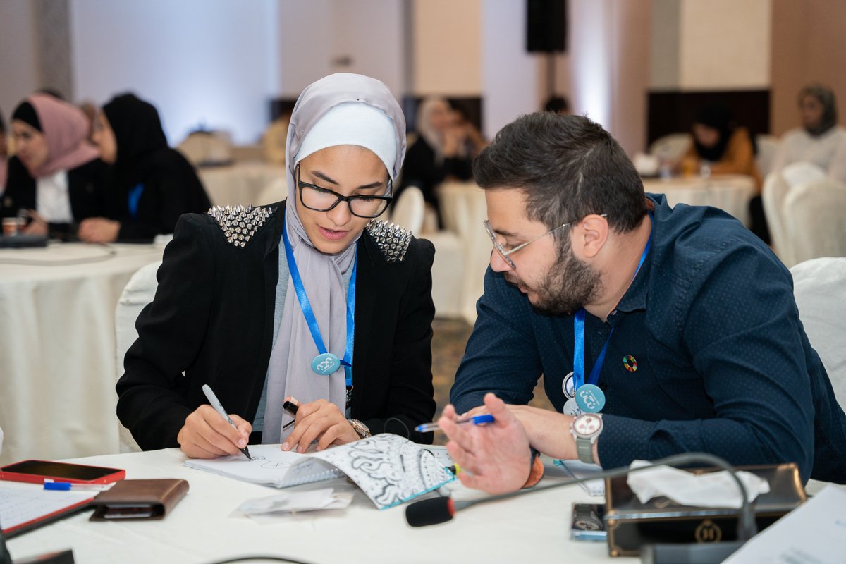 Young people in 🇯🇴 ended #LCOYjo with a clear vision and policy recommendations ahead of #COP27. @MoY_JO Thank you #KOICA and @BankalEtihadJO for supporting youth voices and #ClimateAction in the response to climate change. 🌡️ 💧 🌳