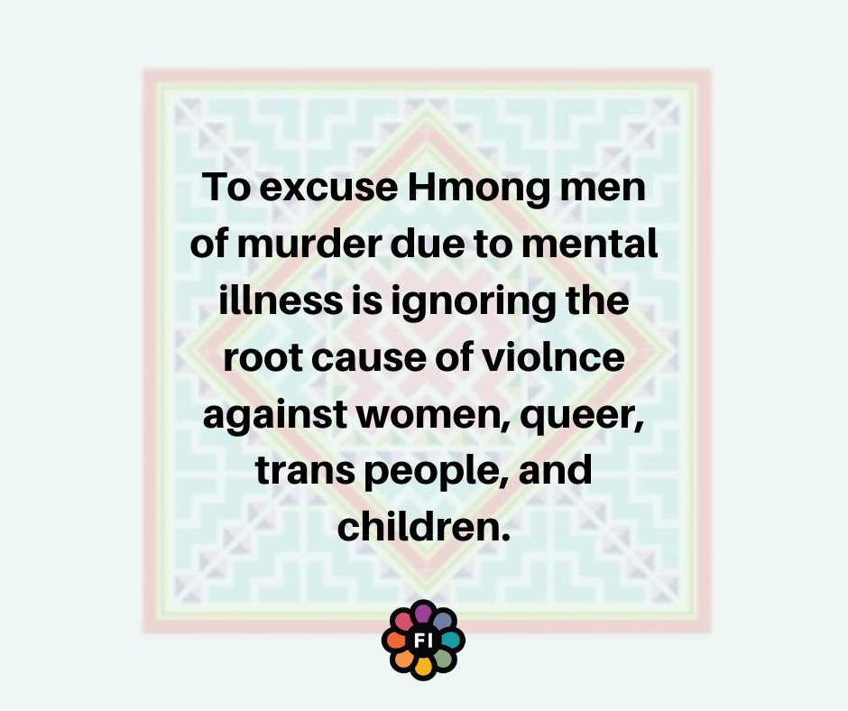 AboutFreedomInc's tweet photo. In honor of #DomesticViolenceAwarenessMonth, we honor the Hmong women who lost their lives at the hands of men. We honor the lives of #KaLor and #MallyCheng.
We must acknowledge the root of why their lives were taken from us--and not the excuse of mental wellness. https://t.co/09dAS5Exl6
