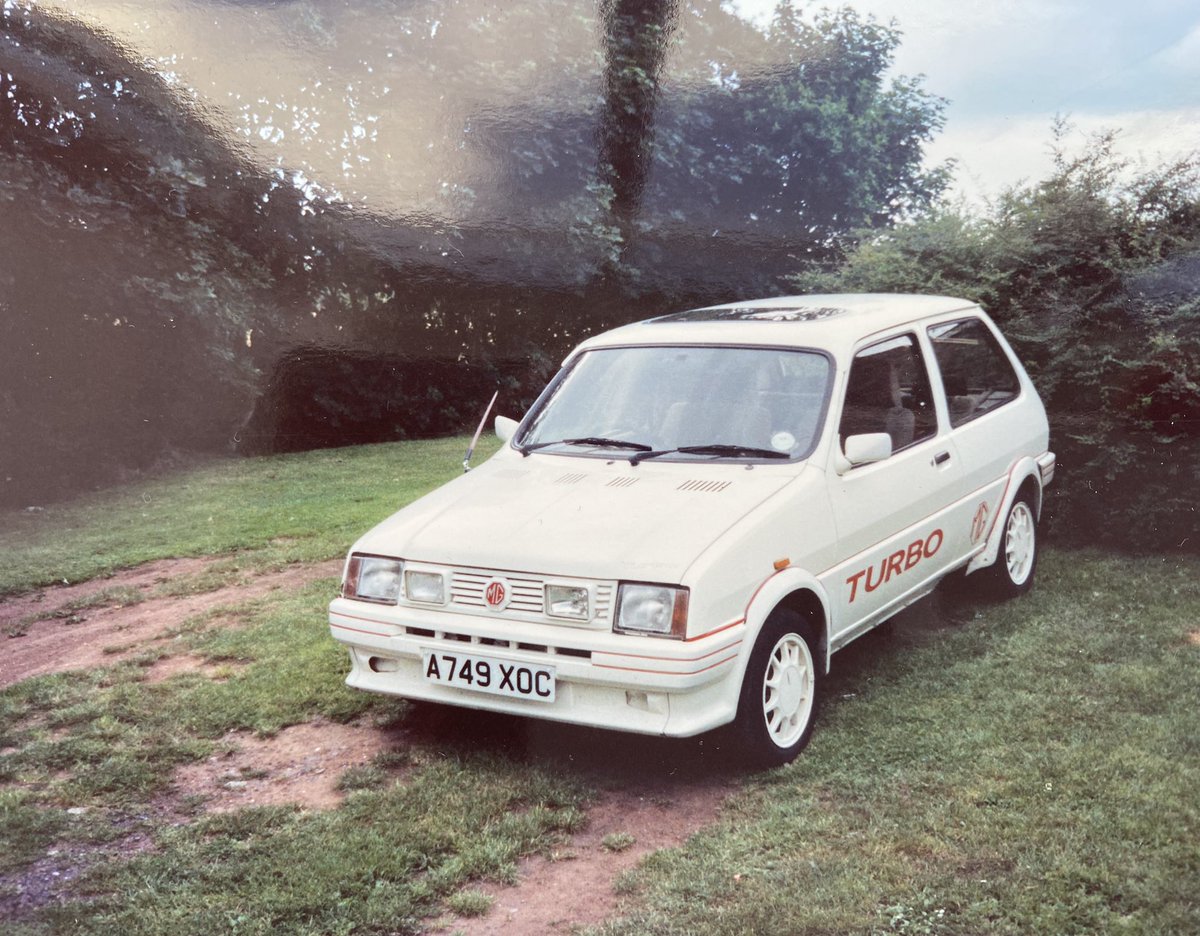 Found old photo of first hatch. Looks better than I remember #metrorurbo <a href="/sniffpetrol/">Richard Porter</a>