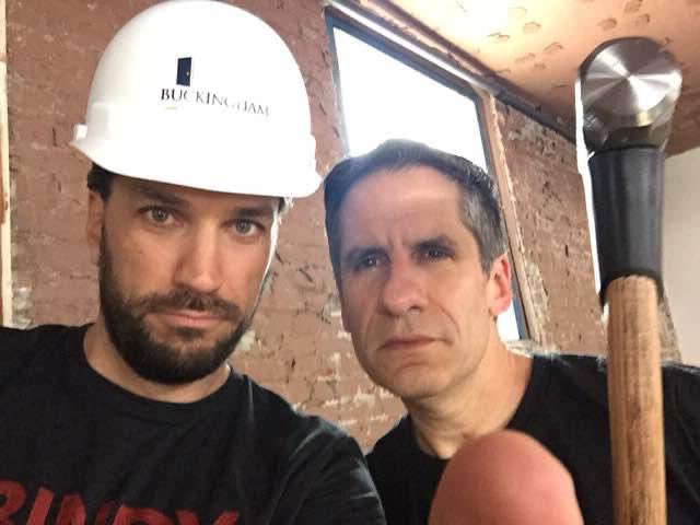 Happy birthday to Will Swenson! 
So glad we quit the construction business and pursued Broadway! 