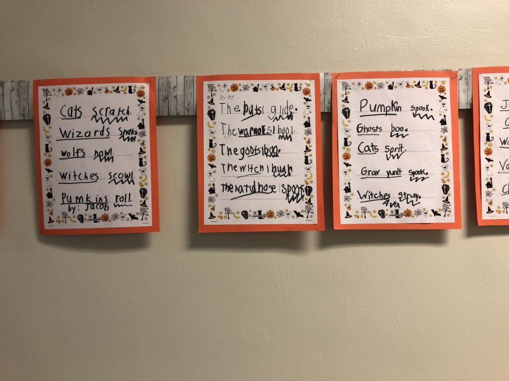 jplesniak10's tweet photo. Barebones Halloween poems. #FYT @JFTatemES https://t.co/bJAkeKXSea