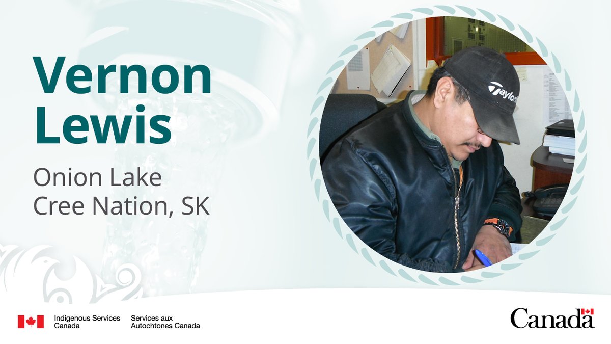 GCIndigenous on Twitter "Vernon Lewis, an experienced water operator