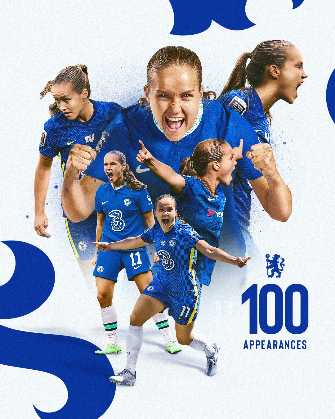 Chelsea FC Women on Twitter "Guro Reiten is set to make her 𝟏𝟎𝟎th