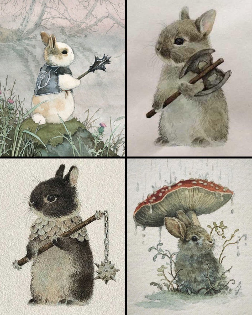 The fierce bunnies of illustrator Lily Seika Jones 🐰