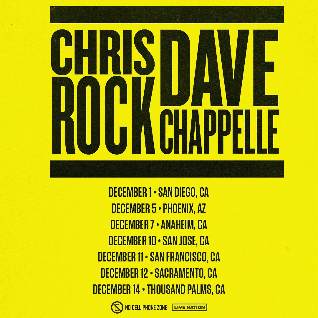 chrisrock's tweet image. Tickets available through Ticketmaster.com