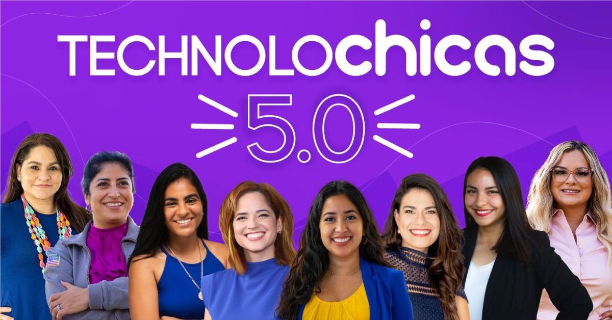 8 speakers, one #LatinaTechAmbassador panel proving #TechIs4Chicas! 
Meet them at the #TECHNOLOchicas 5.0 virtual launch on October 27. At either 4 p.m. ET or 4 p.m. PT, you can learn about how they got started and became a #LatinaLeaderInTech!
💻 Join us: bit.ly/TC5Launch
