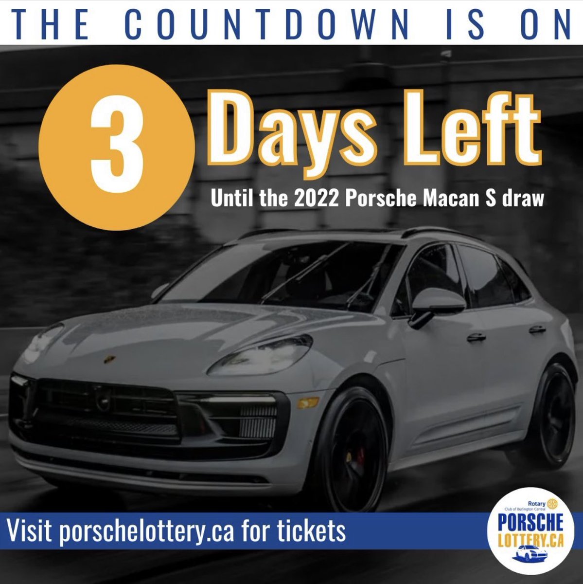 Please support our fundraising. Visit PorscheLottery.ca #toronto #lottery #pmlotto #ontario #canada #lottomax #ottawa #windsor #niagarafalls #niagara #kingston #thunderbay