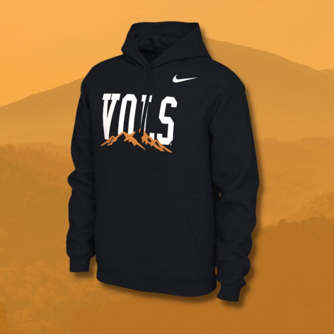 alumnihallut's tweet photo. NEW ARRIVAL...just in time for this Saturday. 

Shop our Tennessee Vols Nike Mountains Hoody.

https://t.co/aK2wTx0e1b

#GBO #VFL https://t.co/TSqoLKSjKK