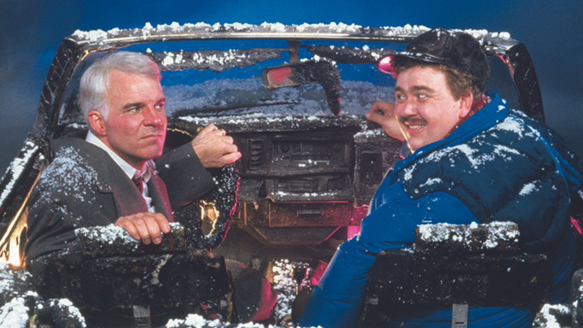 What Steve Martin wanted was a nice relaxing Thanksgiving with his family... what he got was three days with the turkey. DON'T MISS Planes, Trains & Automobiles 35th Anniversary returning to theaters nationwide November 6 & 7. ➡️ hubs.la/Q01p2Y900