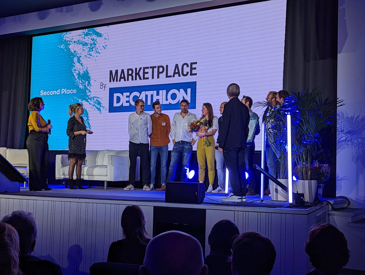 WVanEdom's tweet image. Marketplace by @Decathlon wordt tweede in de #Mercuriusprijs. Proficiat! @comeos_nl