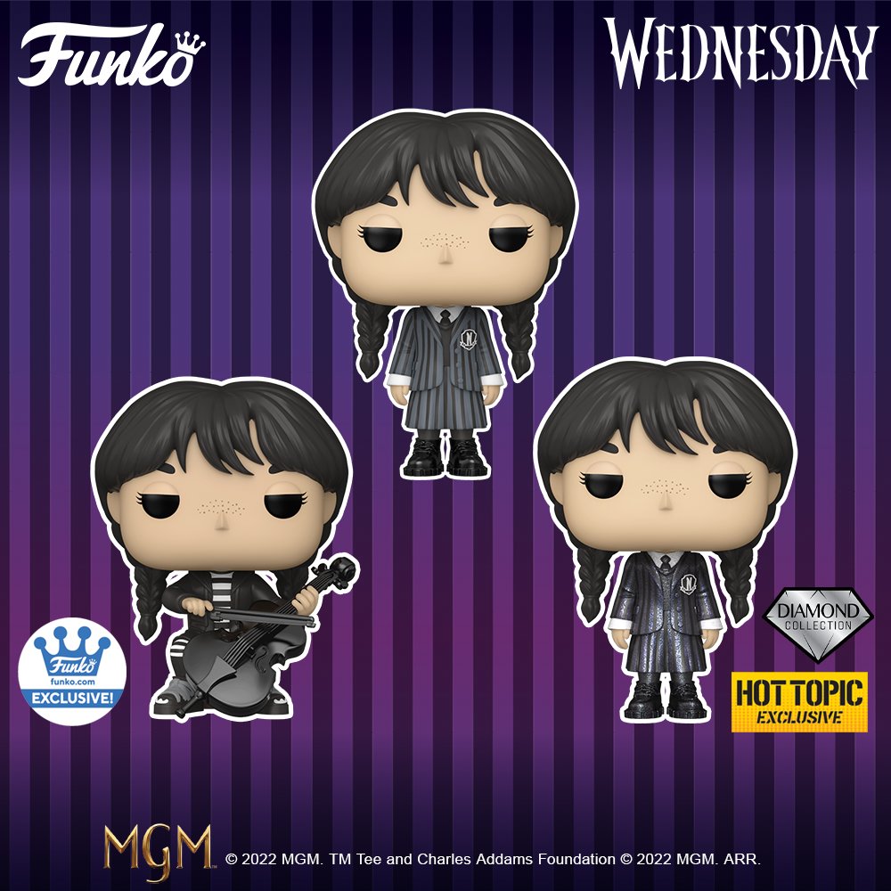 Funko POP! Wednesday - Wednesday Addams Metallic Special Edition