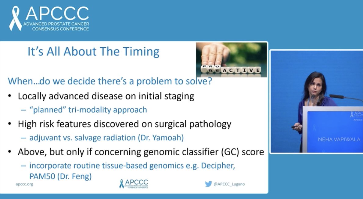 PSA-directed treatment for BCR. #APCCC22 presentation by @NehaVapiwala @PennMedicine. #WatchNow on UroToday > bit.ly/3pNu8AY @APCCC_Lugano @Silke_Gillessen @AOmlin