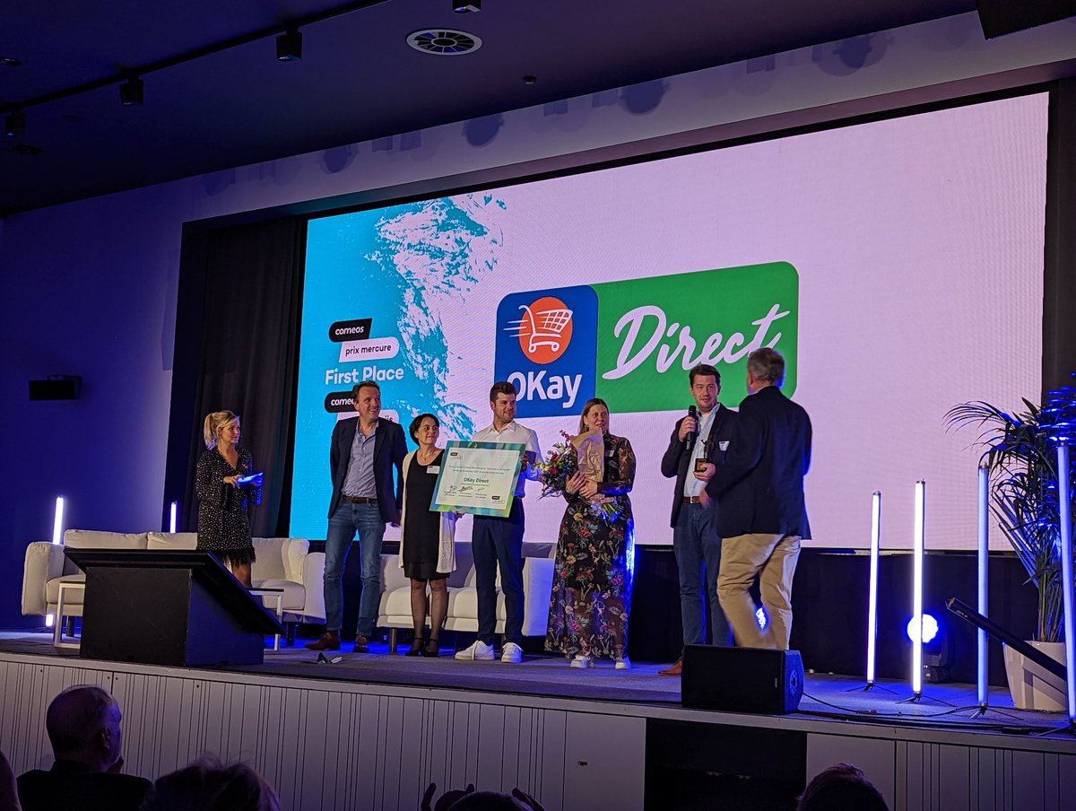 WVanEdom's tweet image. De #Mercuriusprijs 2022 gaat naar OKay Direct, gefeliciteerd!