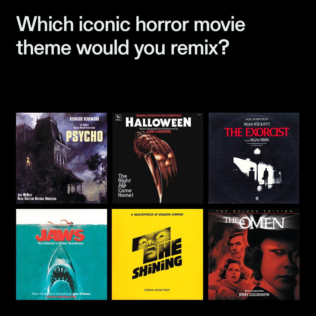 With Halloween right around the corner, which of these anthems would you create a remix for?