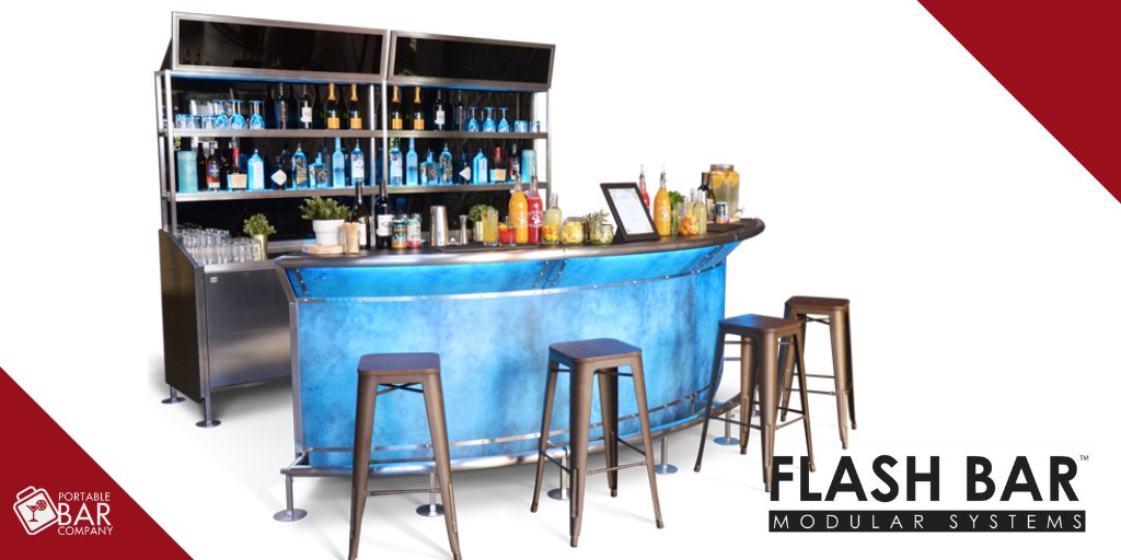 PortableBarCo's tweet photo. A commercial portable bar designed to work for any occasion and many locations.
#Catering #MobileBartending #CountryClub #Stadium #ConventionCenter
...
#FlashBar #ModularBar #UltraPortableBar | #ThePortableBarCompany🍸 https://t.co/2O0YGkg9jn
