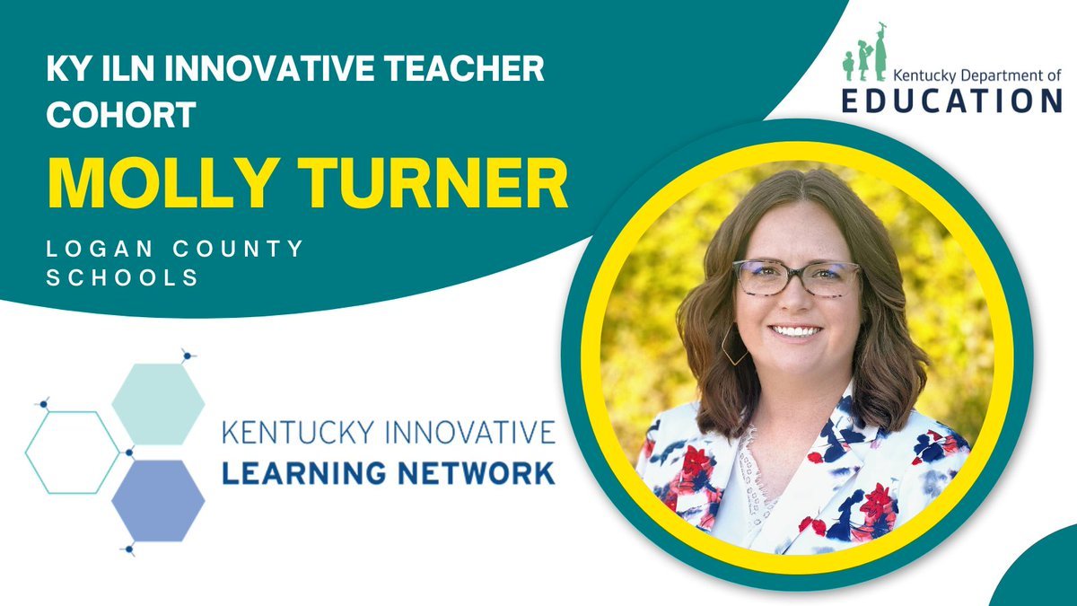 Congratulations to Molly Turner, Auburn School educator, for being one of 11 teachers in the state selected to be a 2022-23 member of the KY Innovative Teaching Cohort! Way to go Mrs. Turner! #LCPride
