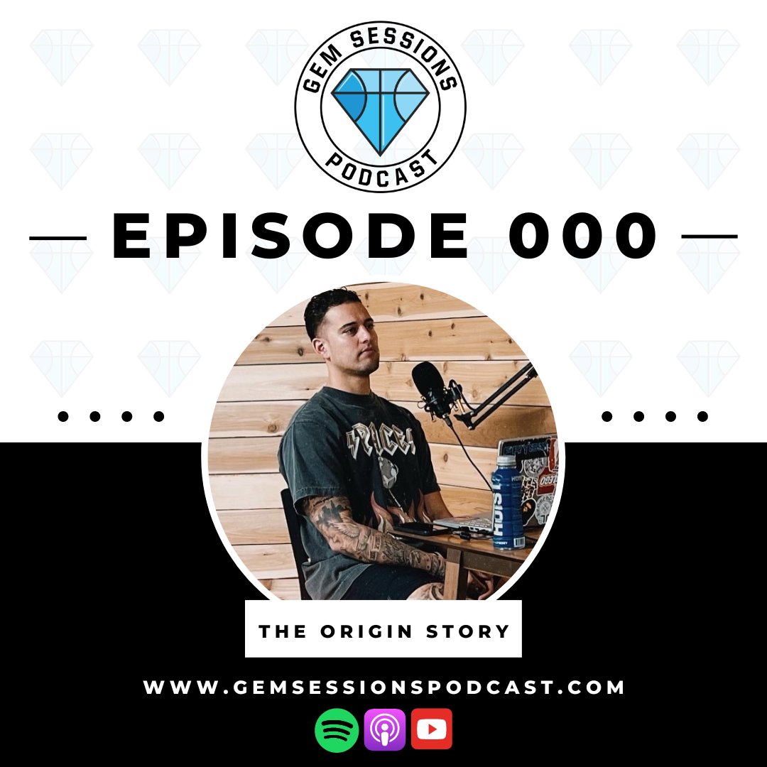 Okay let's do it!!! Excited to launch @GemSessionsPod today. Here is Episode 000, the INTRO episode detailing the origin story and background on how this podcast came to life!

gemsessionspodcast.com/episodes/000

Available on Spotify, YouTube, Apple, Amazon, Google &amp; iHeartRadio.
 
Tap in!