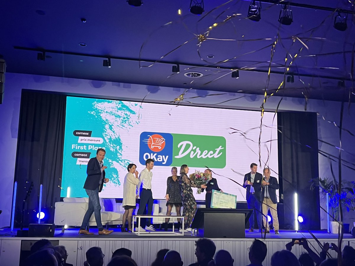 KMaesschalck's tweet image. Proficiat #okaydirect met de eerste prijs #mercuriusprijs 🥇