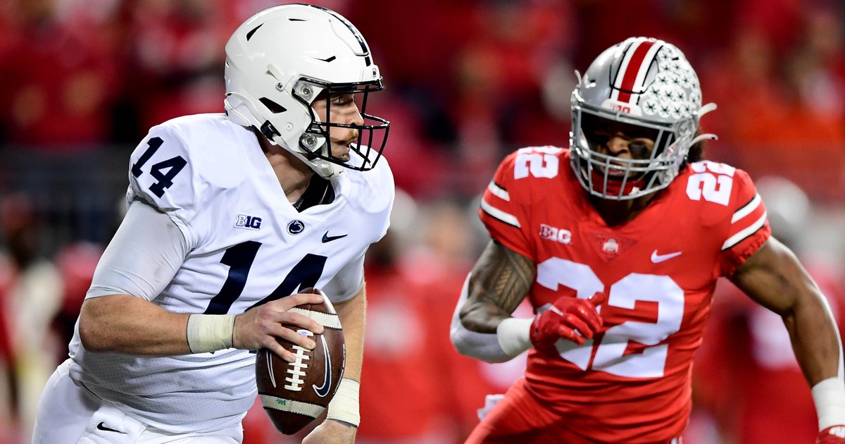 Can Penn State pull the upset over second-ranked Ohio State this weekend? Our staff gives their predictions ahead of Saturday's Big Noon Kickoff. Link: bit.ly/3FgCjPi