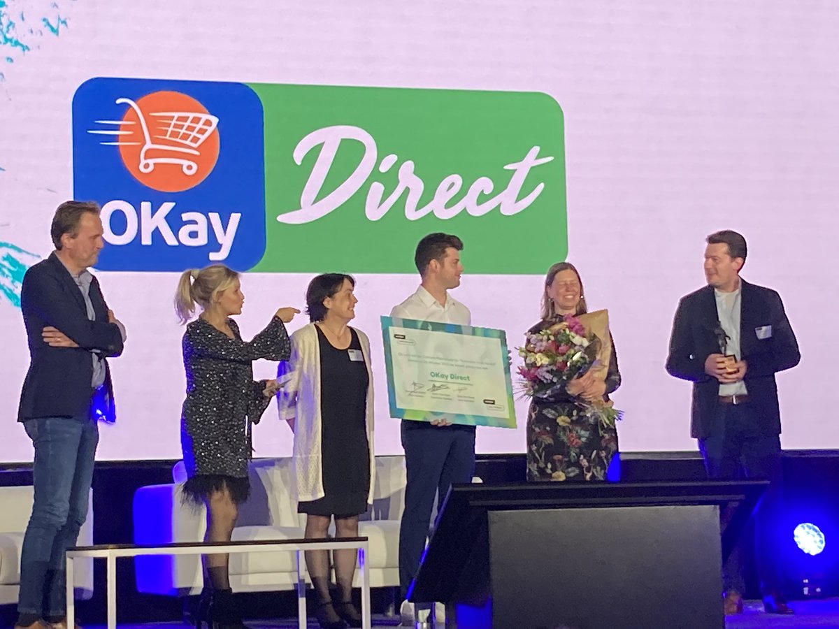 fabriziogentile's tweet image. Proficiat  #okaydirect voor de #Mercuriusprijs met hun 24/7 winkel zonder personeel. 100% Belgisch innovatie. @comeos_nl