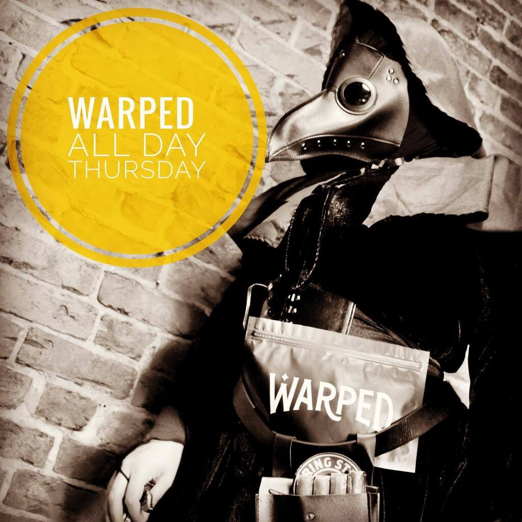 Halloween is on its way and so are some scary-good deals! Tomorrow, buy 4 Warped cigars get 1 free, or buy a box and get 3 along with some other great swag. Come in costume and get a free WARPED keychain! #springstreetcigarstupelo #warpedcigars #hallowee… instagr.am/p/CkL5glMugoz/