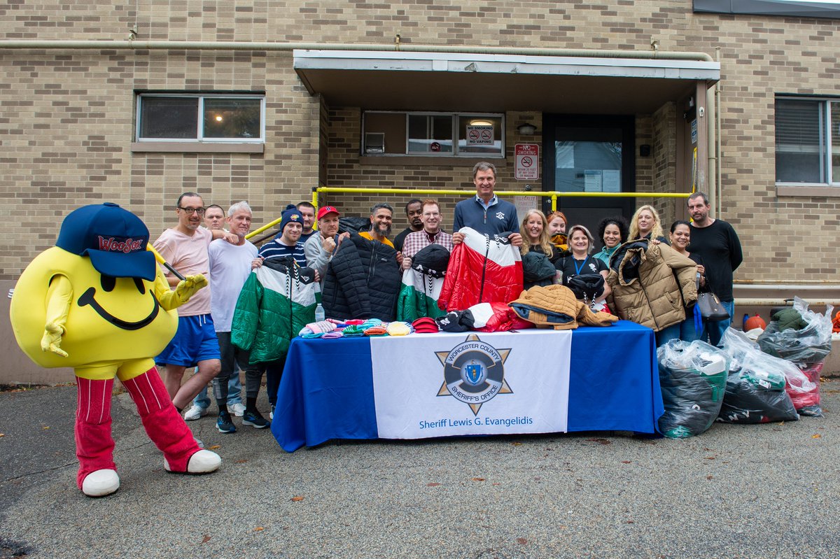 Catholic Charities Worcester County (@cc_worc) on Twitter photo Our heartfelt thank you to <a href="/SheriffLew/">Lew Evangelidis</a> <a href="/WCSOMA/">Worcester County Sheriff's Office</a> who paid a visit to our office at 10 Hammond Street yesterday to drop off winter jackets as a part of the Annual Winter Coat Drive. Our heartfelt thank you to <a href="/SheriffLew/">Lew Evangelidis</a> <a href="/WCSOMA/">Worcester County Sheriff's Office</a> who paid a visit to our office at 10 Hammond Street yesterday to drop off winter jackets as a part of the Annual Winter Coat Drive.