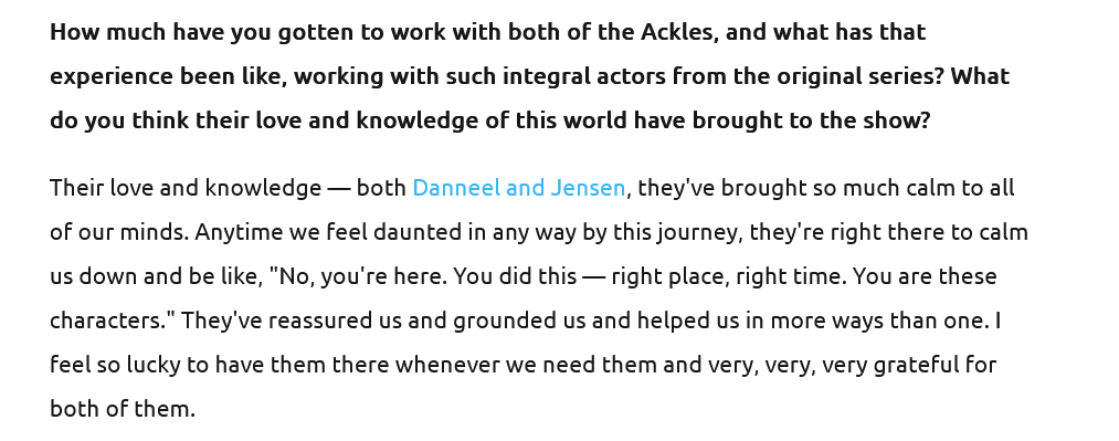 dailydanneel's tweet photo. Nida Khurshid discusses working with Danneel and Jensen
🔗: https://t.co/EBDqEDTOtW https://t.co/csHA5snSKH