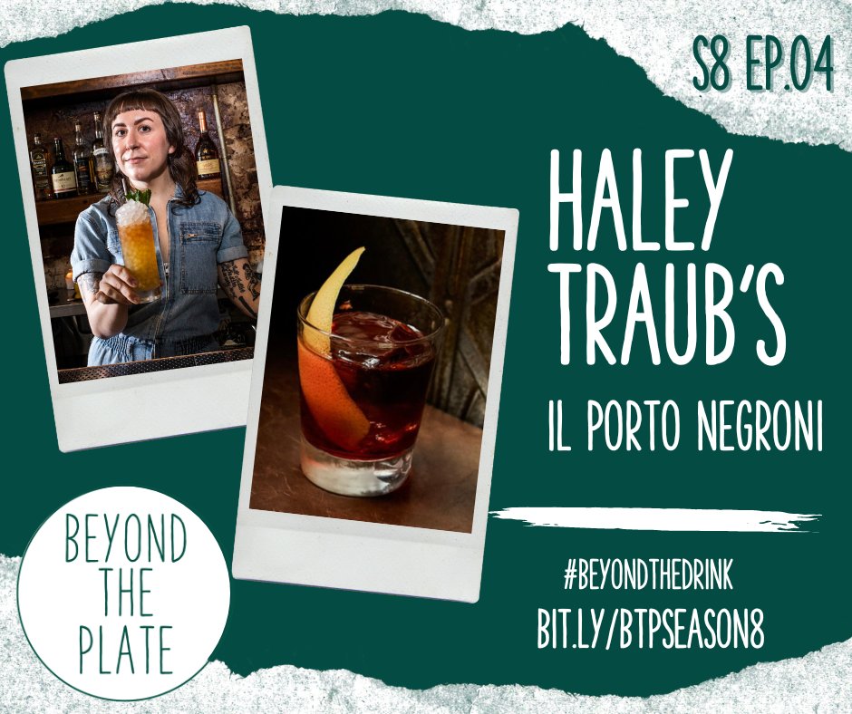 Beyond the Plate (@btplatepodcast) on Twitter photo NEW bit.ly/BTPSEASON8 <a href="/hetraub/">Haley Traub</a> walks <a href="/onkappysplate/">Andrew "Kappy" Kaplan</a> through her delicious, bitter + boozy cocktail Il Porto Negroni. They also chat about when she won national champ at Speed Rack, the bartending comp that's raised over $1M for breast cancer research. Thanks to <a href="/FordsGin/">Fords Gin</a>. NEW bit.ly/BTPSEASON8 <a href="/hetraub/">Haley Traub</a> walks <a href="/onkappysplate/">Andrew "Kappy" Kaplan</a> through her delicious, bitter + boozy cocktail Il Porto Negroni. They also chat about when she won national champ at Speed Rack, the bartending comp that's raised over $1M for breast cancer research. Thanks to <a href="/FordsGin/">Fords Gin</a>.